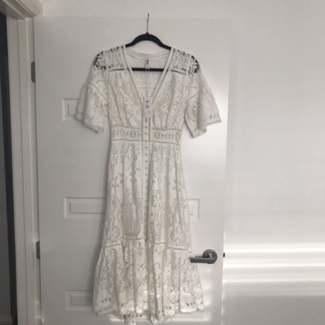 spell clover lace dress