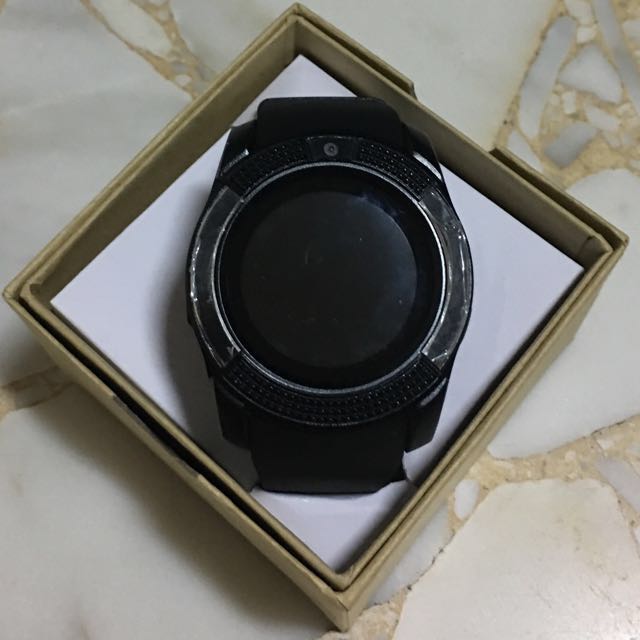 circle shape mobile watch