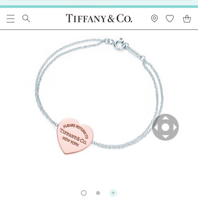 tiffany heart bracelet