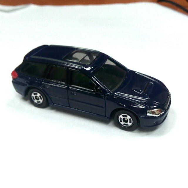 Tomica Subaru Legacy Wagon Hobbies Toys Toys Games on Carousell