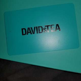 Davids Tea gift card