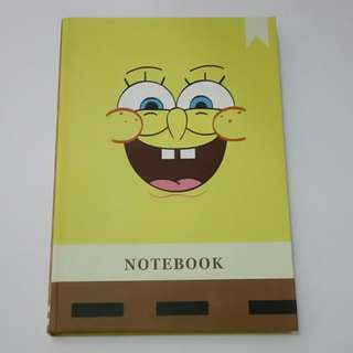 Buku Notebook Hardcover Spongebob