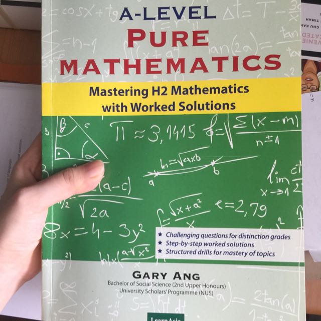 A Level Pure Math H2, Hobbies & Toys, Books & Magazines, Textbooks on ...