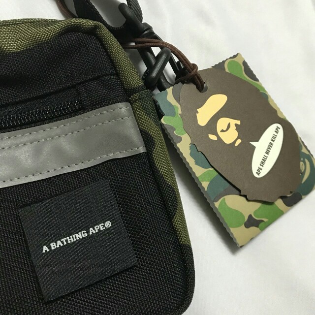bathing ape sling bag