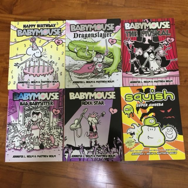 Babymouse By Jennifer L Holm Books Stationery Children S Books On Carousell