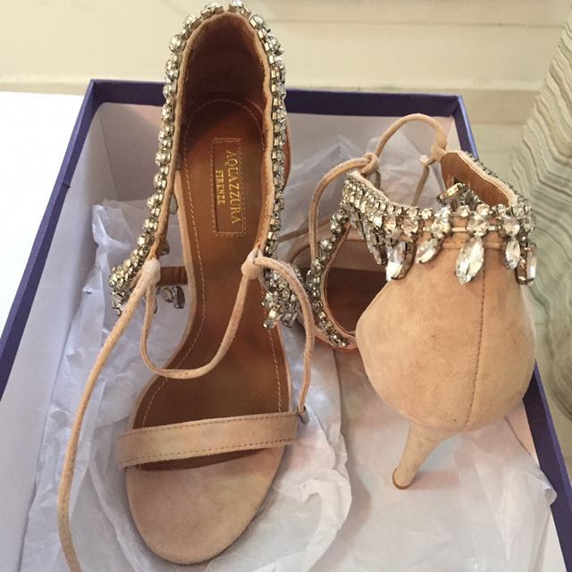 Aquazzura milla jewel sandals top