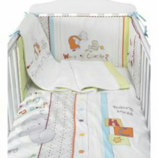 mothercare bumper set