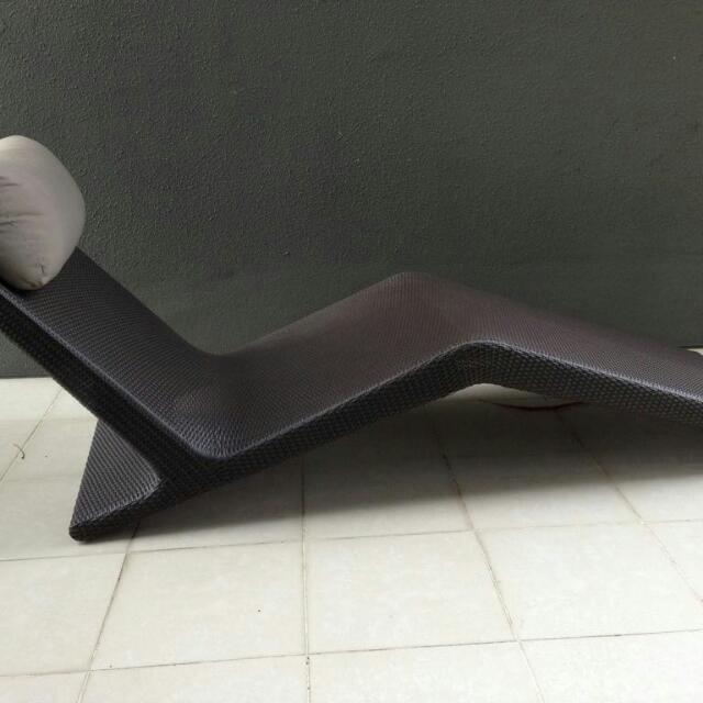 Cebu Chaise Lounger, Furniture & Home Living, Furniture, Chairs on