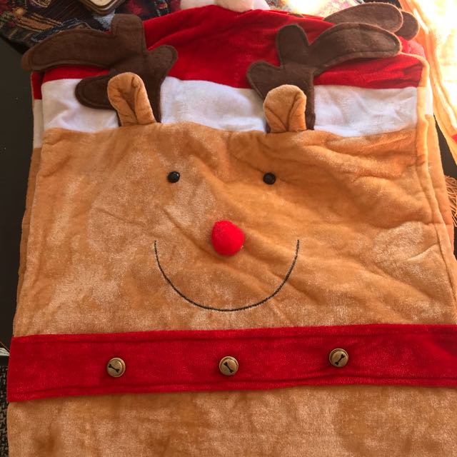 Christmas Reindeer Chair Covers Home Furniture Home Decor On