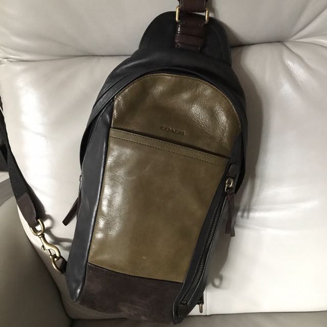 Coach manhattan sale sling pack