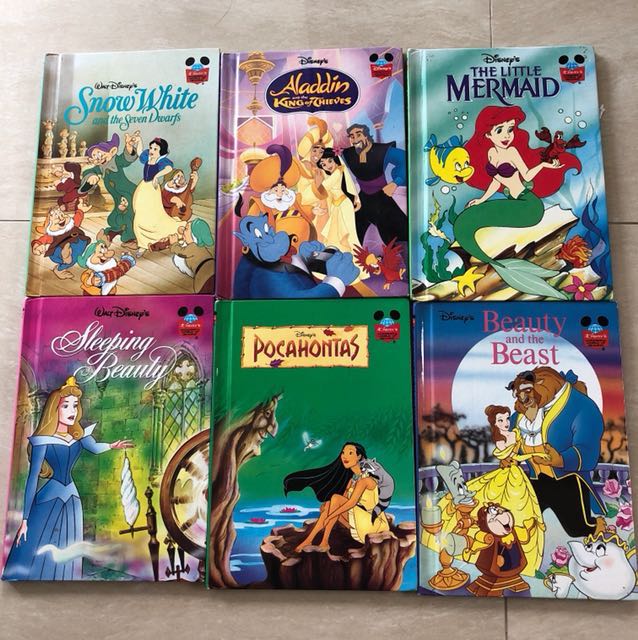 Disney princess books - whole set for $5, Hobbies & Toys, Books ...