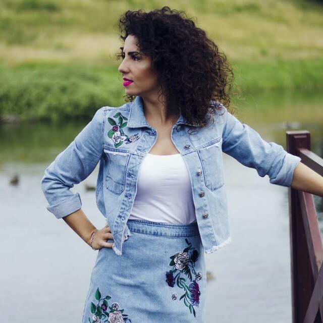 H M Coachella Denim Jacket Women s Fashion Coats Jackets and