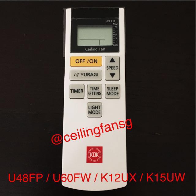 Kdk Remote Control Model A11ys Home Appliances On Carousell