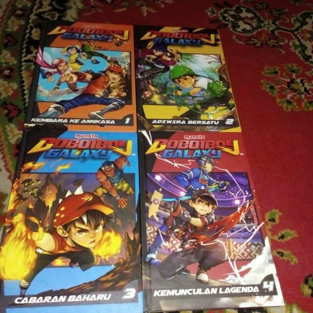 Komik Boboiboy Galaxy Terhad Books Stationery Children S Books On Carousell
