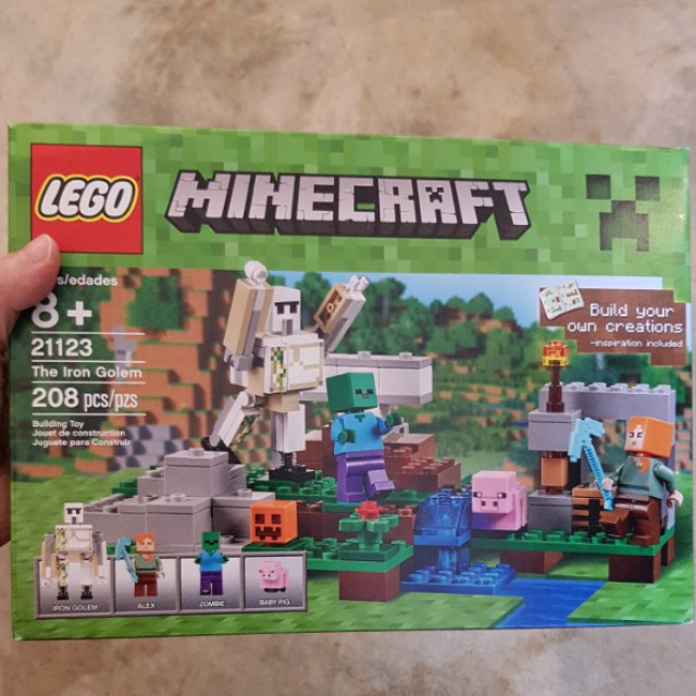lego minecraft the iron golem 21123