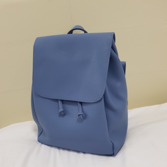 miniso blue backpack