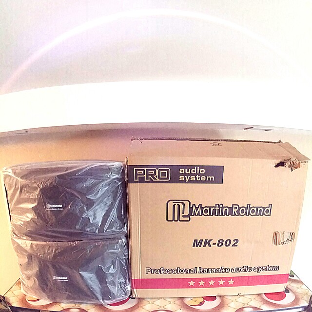 System Martin Roland New Martin Roland MK-802 Pro audio system professional karaoke Audio ...