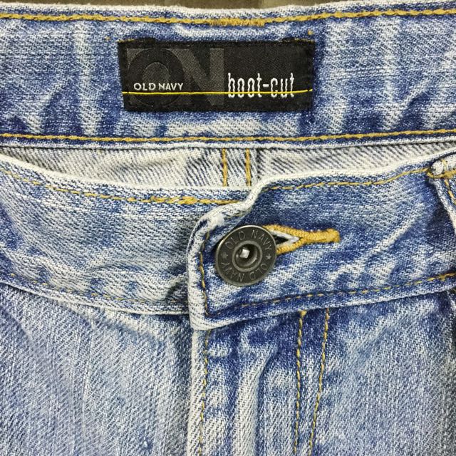 Old Navy Ripped Denim Short For Men Men S Fashion Clothes On Carousell
