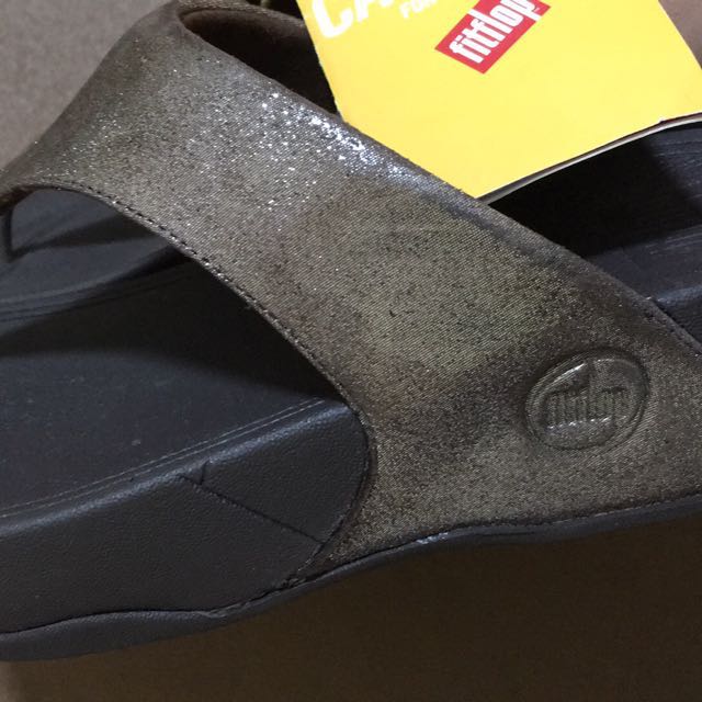 Fitflop lulu deals shimmersuede slide