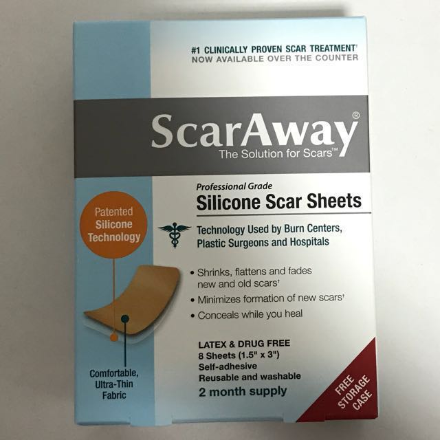 Scaraway Silicone Scar Sheets Health Beauty Bath Body On