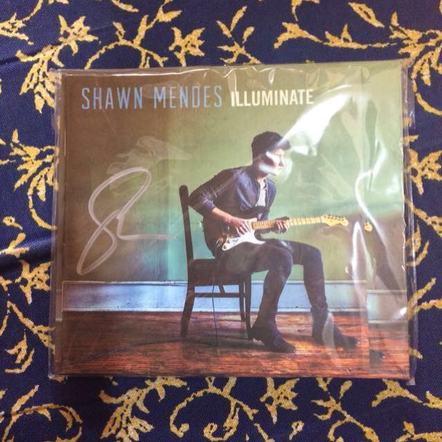 Signed Shawn Mendes Illuminate Album Music Media Cd S Dvd S Other Media On Carousell