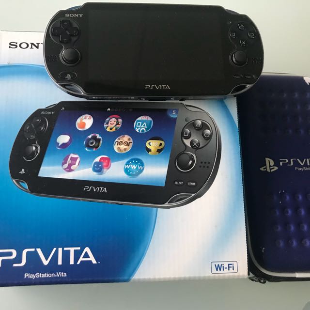 Sony Playstation Vita Psv Wifi Pch 1001 Toys Games Video Gaming Consoles On Carousell