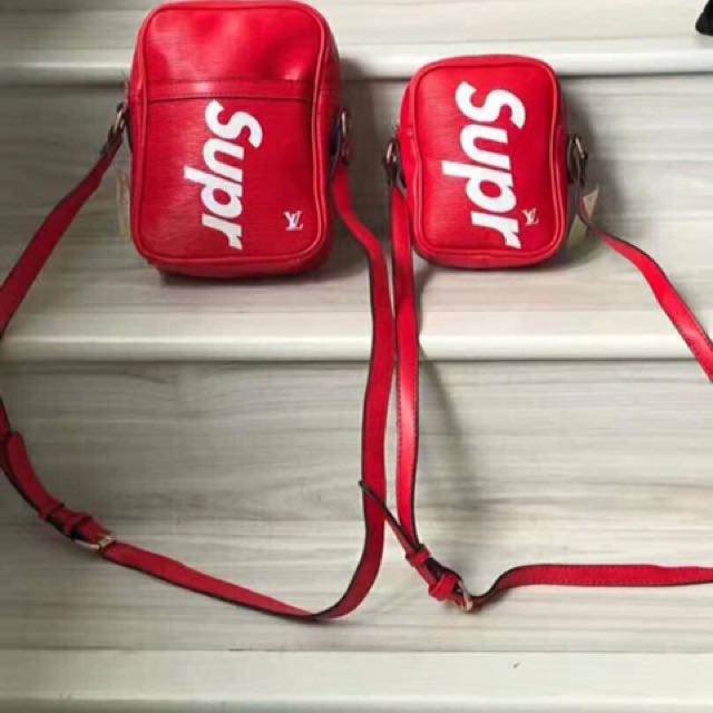 supreme lv sling bag