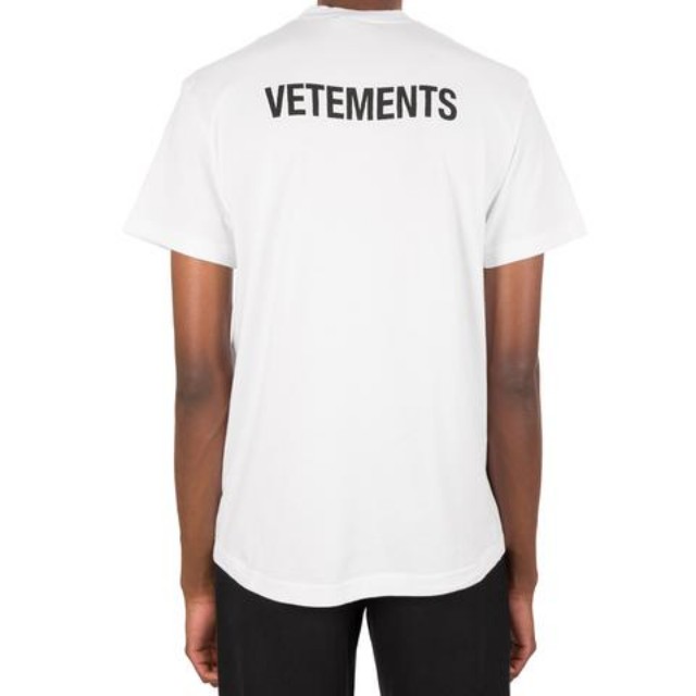 Vetements staff tee L Men s Fashion Tops Sets Tshirts Polo Shirts on Carousell