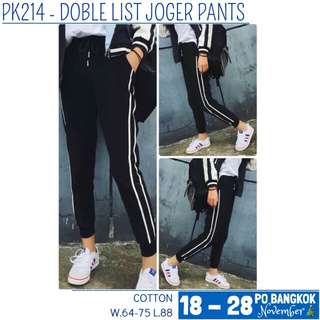 Jogger double list
