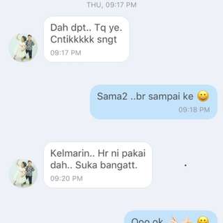 Customer feedback😍😍