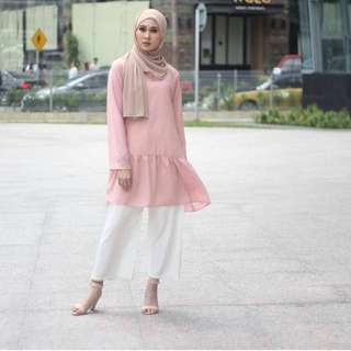 Frill cut blouse