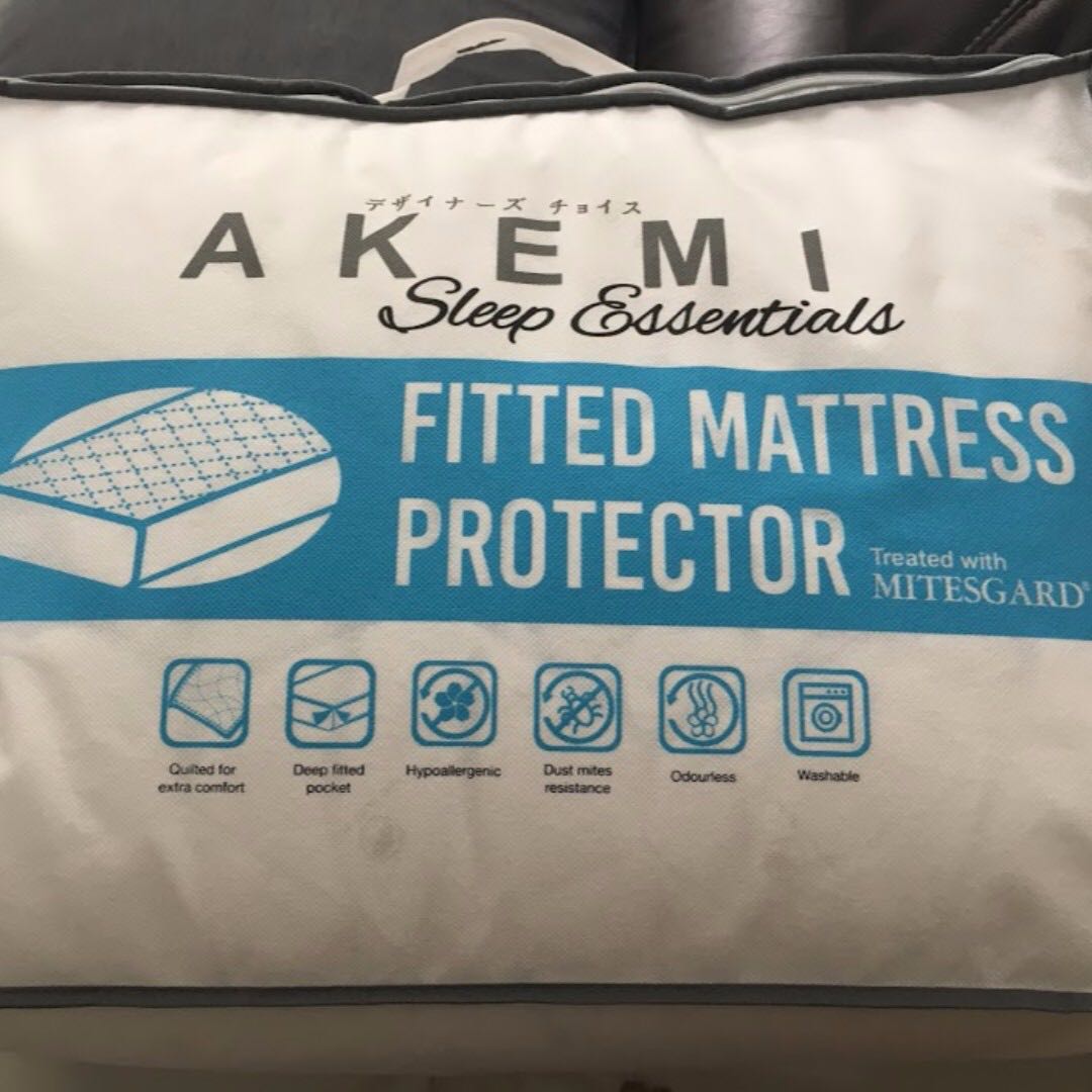 Akemi Fitted Mattress Protector King Size Furniture Beds