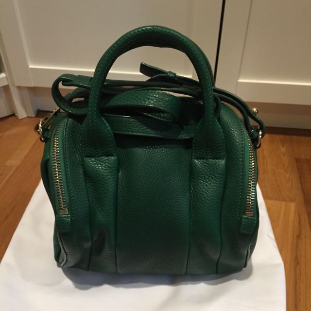 alexander wang green bag