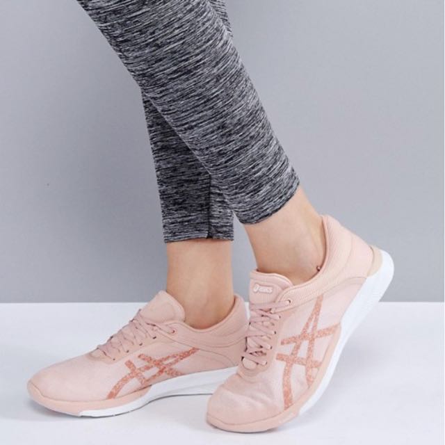 Asics Pastel Pink Trainers, Women's 