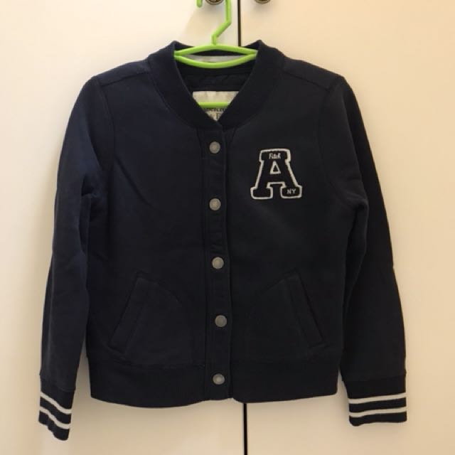 abercrombie varsity jacket
