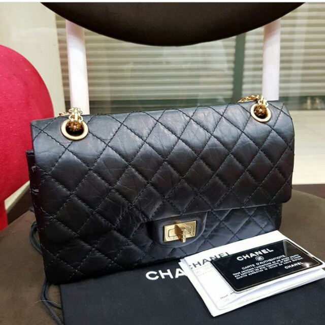 Chanel Bag 2.55 Medium, Luxury, Bags & Wallets on Carousell