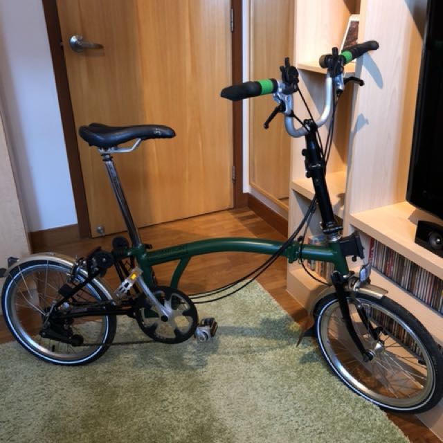 brompton m3l folding bike