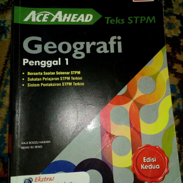 Buku Rujukan Stpm Geografi Penggal 1 Books Stationery Books On Carousell