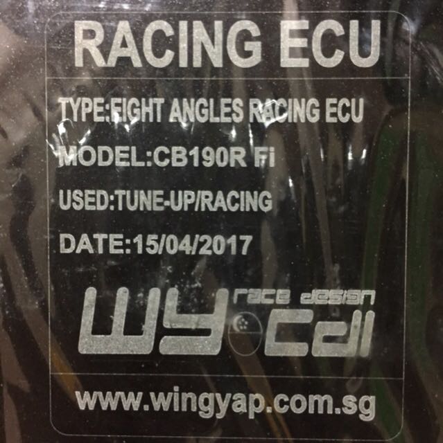 ecu racing cb150r