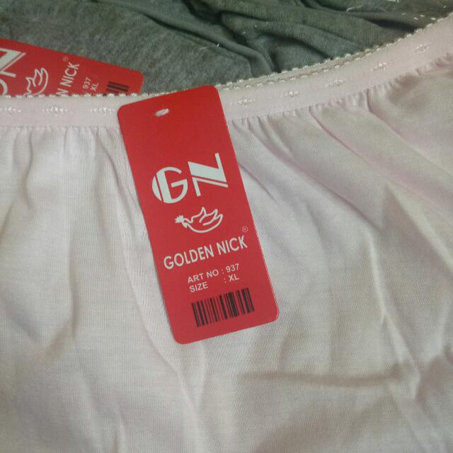Celana Dalam Wanita Merk Golden Nick Ukuran Xl Women S Fashion