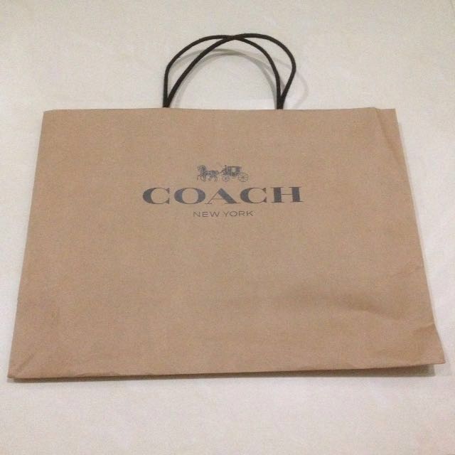 paper bag coach original