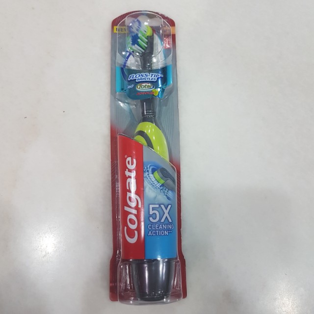 colgate 360 floss tip electric toothbrush
