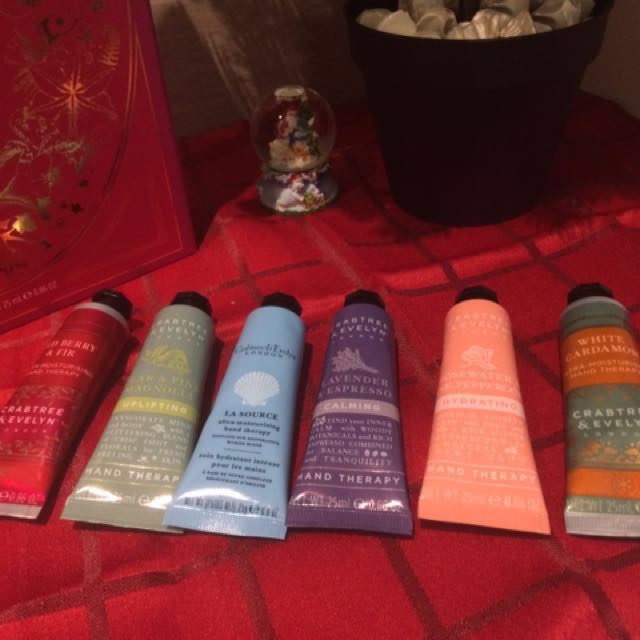 Crabtree & Evelyn Christmas Advent Calendar 2018 handcream, Beauty