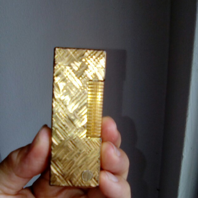 Dunhill gold plated lighter online