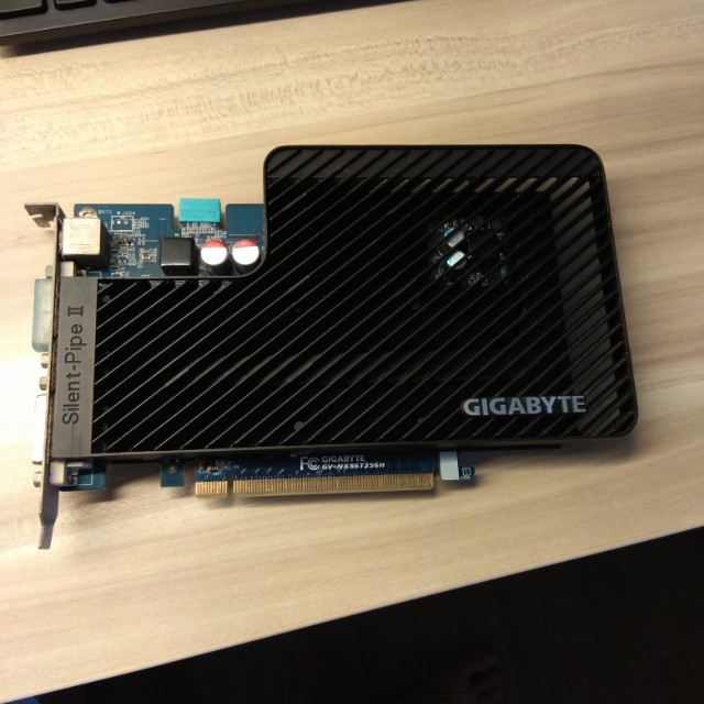 Gigabyte 8600gt sales