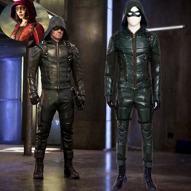 Green Arrow Netflix Costume For Sale Men S Fashion Clothes On Carousell