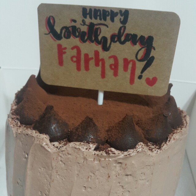 Halal Choc Cake Food Drinks Baked Goods On Carousell Download all photos and use them even for commercial projects.
