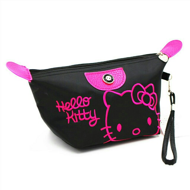 Hello kitty make up organizer pouch, Women's Fashion, Bags & Wallets