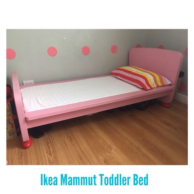 IKEA Mammut Toddler Bed, Babies & Kids, Nursery Kids Furniture, Children's Beds on