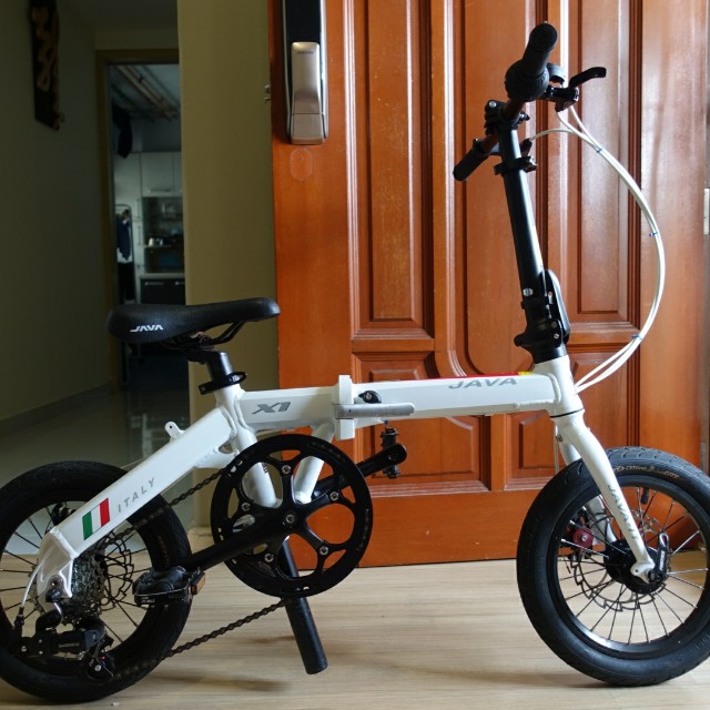 java x1 folding bike